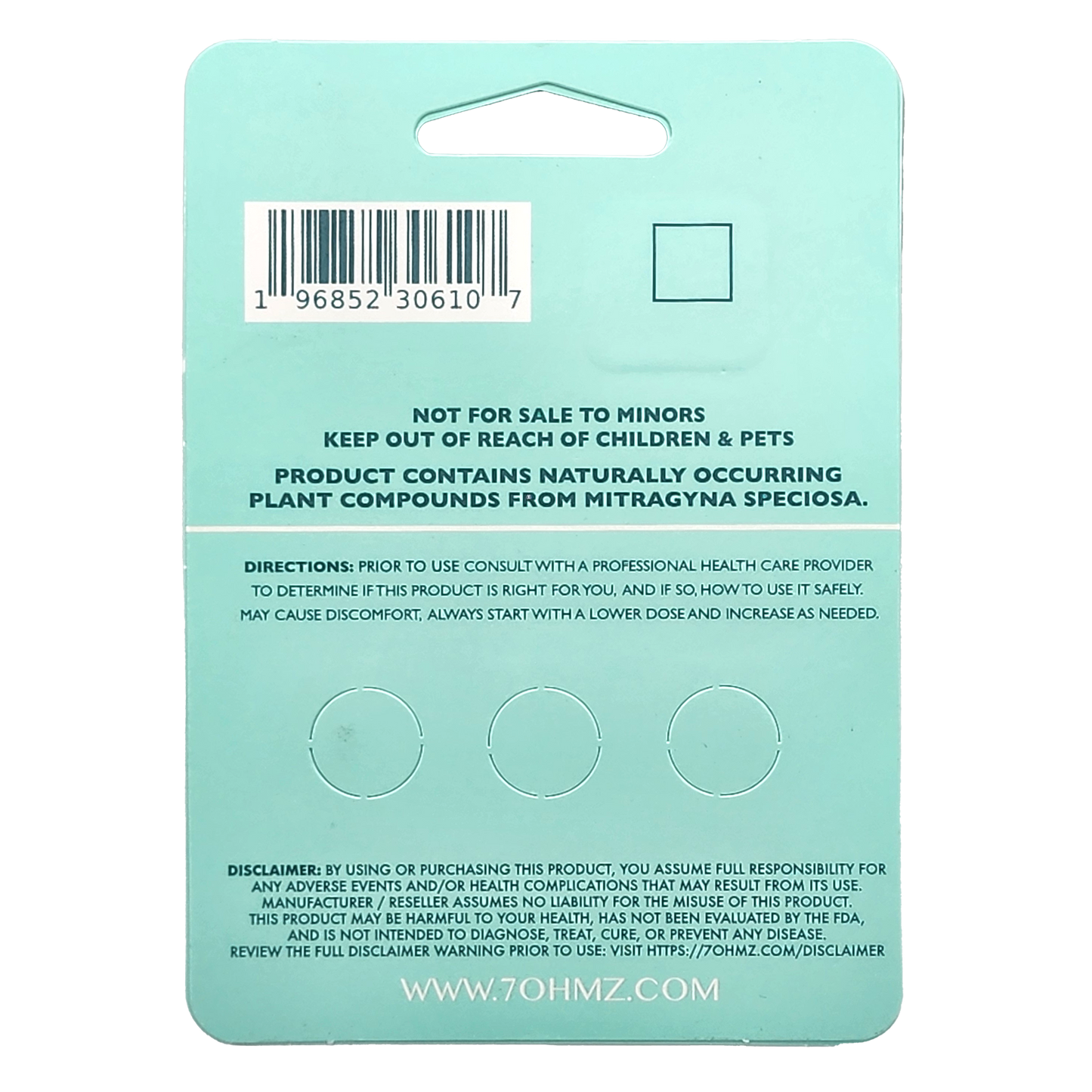 7Ohmz Kratom Tablets - BUY IN BULK & SAVE