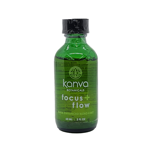 Kanva Botanicals Focus + Flow Kava Enhanced Blend with MIT