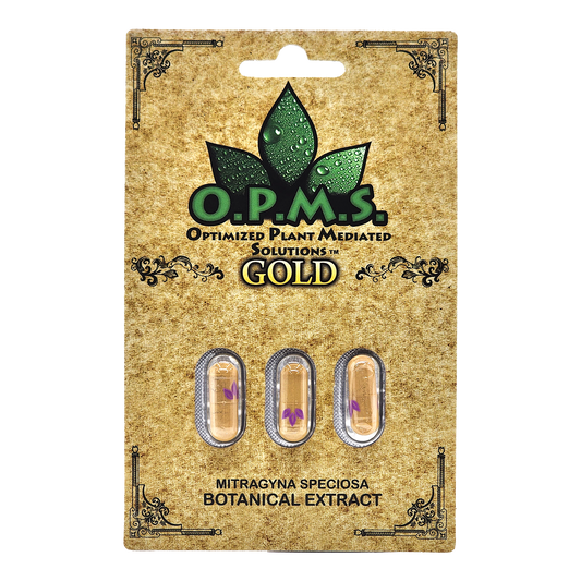 OPMS Gold Kratom Extract Capsules